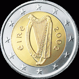 2 Euro UNC Ierland